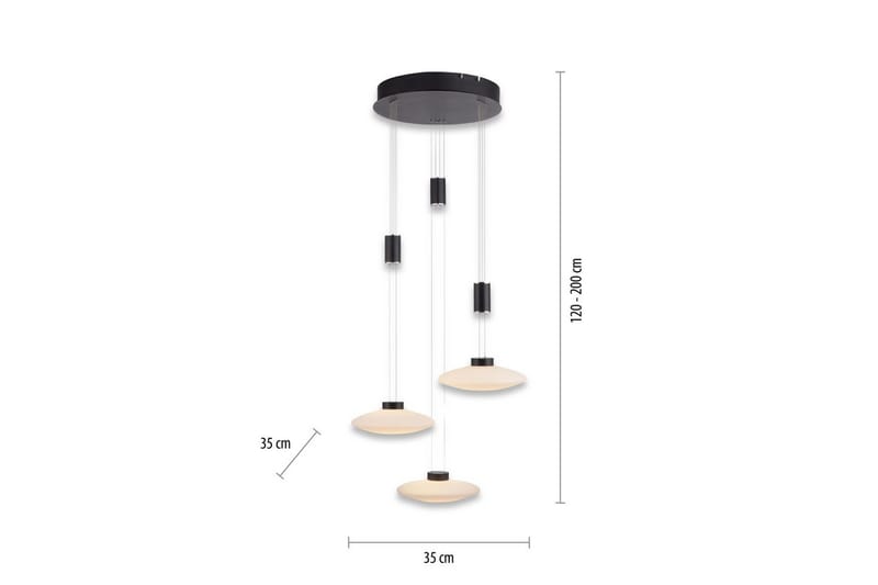 Taklampa Lautada - 56x200x56 cm - Belysning - Lampor & belysning inomhus - Fönsterlampa