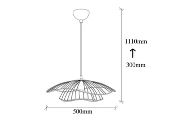 Taklampa Majrula Masasada Koppar - Koppar - Belysning - Lampor & belysning inomhus - Fönsterlampa