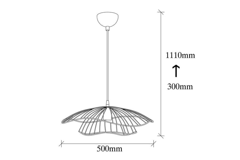 Taklampa Majrula Masasada Koppar - Koppar - Belysning - Lampor & belysning inomhus - Fönsterlampa