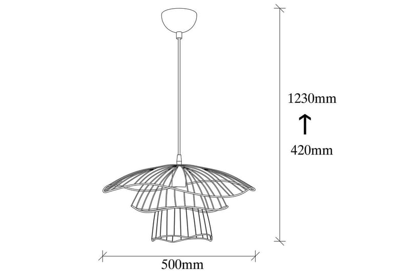 Taklampa Majrula Masasada Svart - Svart - Belysning - Lampor & belysning inomhus - Fönsterlampa