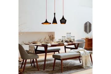 Taklampa Mangol Set Svart / Rany - Guld/Svart - Belysning - Lampor & belysning inomhus - Fönsterlampa