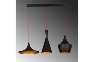 Taklampa Mangol Set Svart / Rany - Guld/Svart - Belysning - Lampor & belysning inomhus - Fönsterlampa