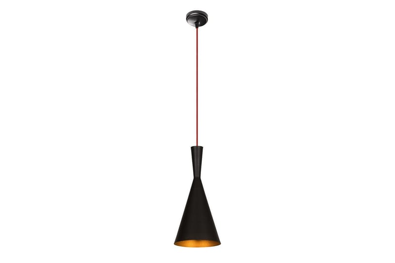 Taklampa Mangol Svart / Röd Diameter: 19 cm - Mörkröd/Svart - Belysning - Lampor & belysning inomhus - Fönsterlampa