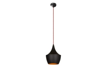 Taklampa Mangol Svart / Röd Diameter: 23 cm - Mörkröd/Svart - Belysning - Lampor & belysning inomhus - Fönsterlampa