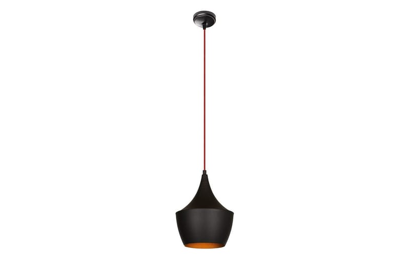 Taklampa Mangol Svart / Röd Diameter: 23 cm - Mörkröd/Svart - Belysning - Lampor & belysning inomhus - Fönsterlampa