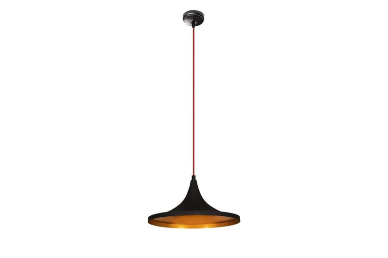 Taklampa Mangol Svart / Röd Diameter: 35 cm - Mörkröd/Svart - Belysning - Lampor & belysning inomhus - Fönsterlampa