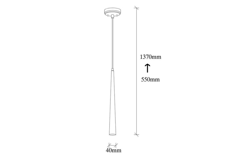 Taklampa Matsuchi Svart Enkeluttag - Enkeluttag - Belysning - Lampor & belysning inomhus - Fönsterlampa