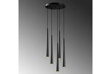 Taklampa Matsuchi Svart Sju Uttag - Sju Uttag - Belysning - Lampor & belysning inomhus - Fönsterlampa