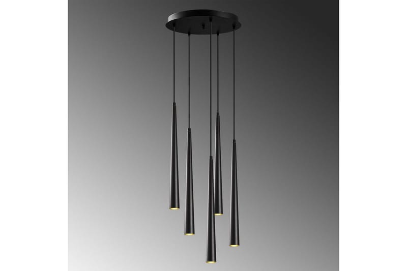 Taklampa Matsuchi Svart Sju Uttag - Sju Uttag - Belysning - Lampor & belysning inomhus - Fönsterlampa