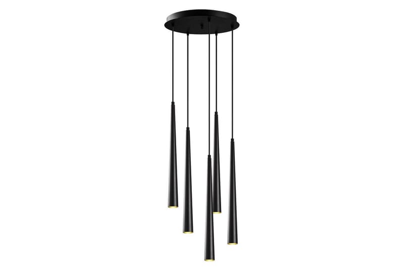 Taklampa Matsuchi Svart Sju Uttag - Sju Uttag - Belysning - Lampor & belysning inomhus - Fönsterlampa