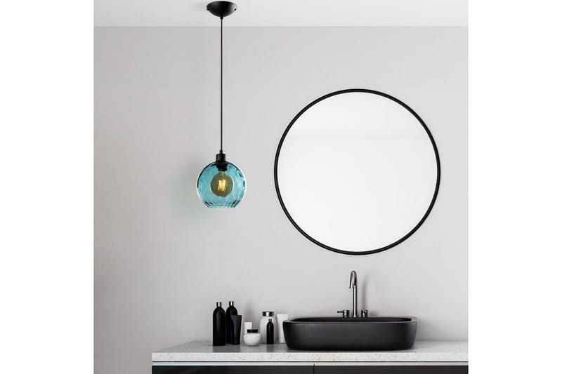Taklampa Mayur Blå / Svart - Blå / Svart - Belysning - Lampor & belysning inomhus - Fönsterlampa