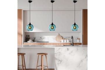 Taklampa Mayur Blå / Svart - Blå / Svart - Belysning - Lampor & belysning inomhus - Fönsterlampa