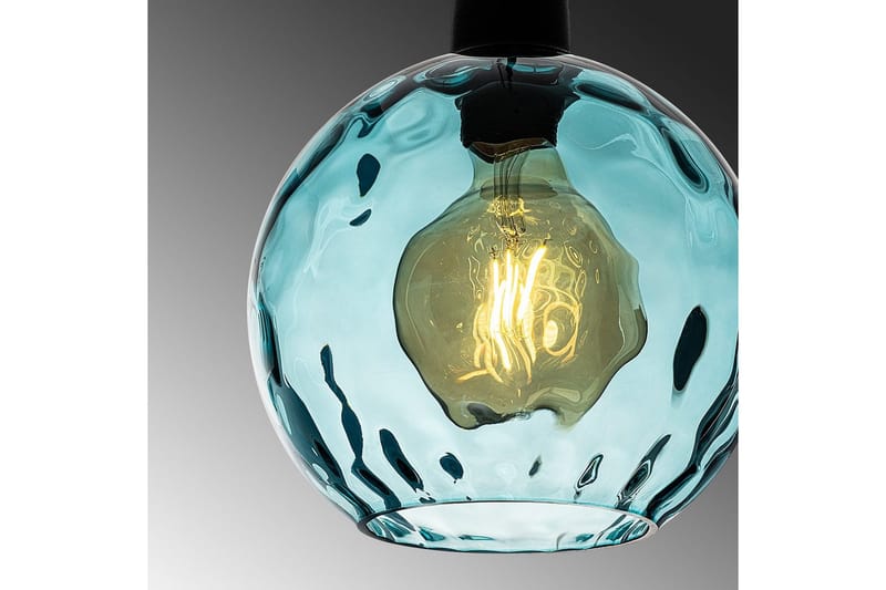 Taklampa Mayur Blå / Svart - Blå / Svart - Belysning - Lampor & belysning inomhus - Fönsterlampa