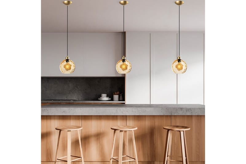 Taklampa Mayur Gul / Rany - Gul / Rany - Belysning - Lampor & belysning inomhus - Fönsterlampa