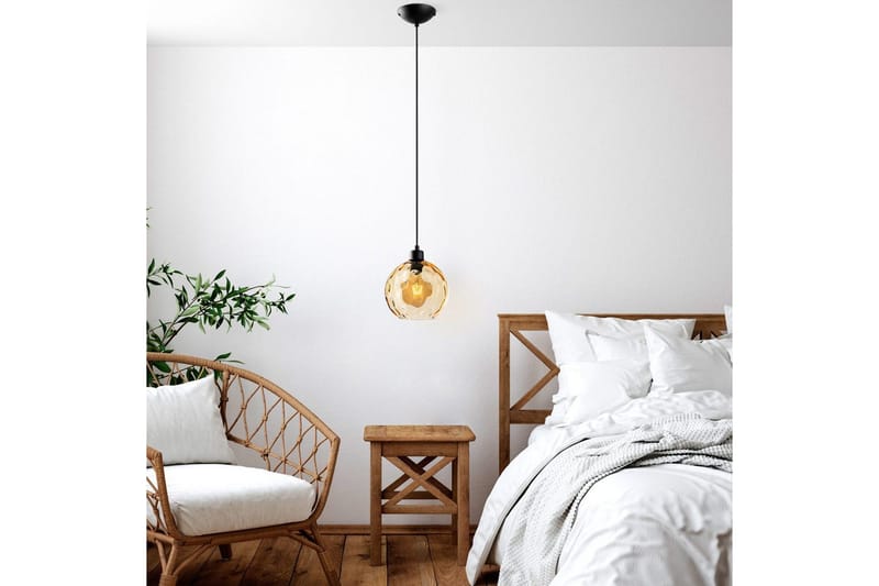 Taklampa Mayur Gul / Svart - Gul / Svart - Belysning - Lampor & belysning inomhus - Fönsterlampa