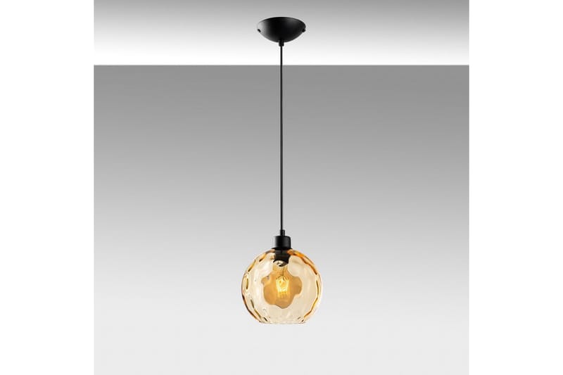 Taklampa Mayur Gul / Svart - Gul / Svart - Belysning - Lampor & belysning inomhus - Fönsterlampa