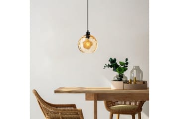Taklampa Mayur Gul / Svart - Gul / Svart - Belysning - Lampor & belysning inomhus - F�önsterlampa