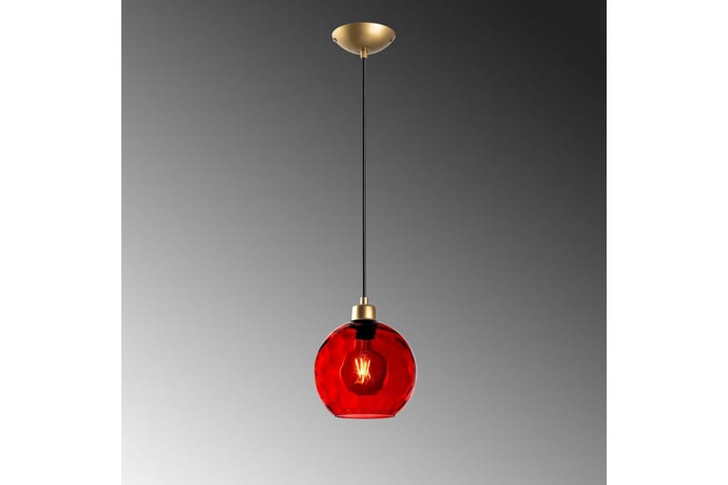 Taklampa Mayur Röd / Rany - Röd / Rany - Belysning - Lampor & belysning inomhus - Fönsterlampa