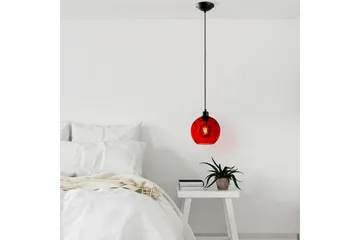 Taklampa Mayur Röd / Svart - Röd / Svart - Belysning - Lampor & belysning inomhus - Fönsterlampa