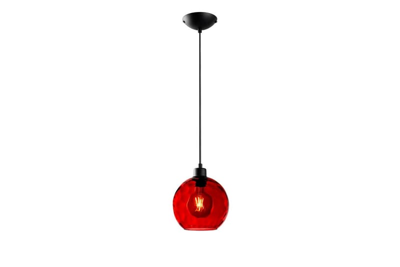 Taklampa Mayur Röd / Svart - Röd / Svart - Belysning - Lampor & belysning inomhus - Fönsterlampa