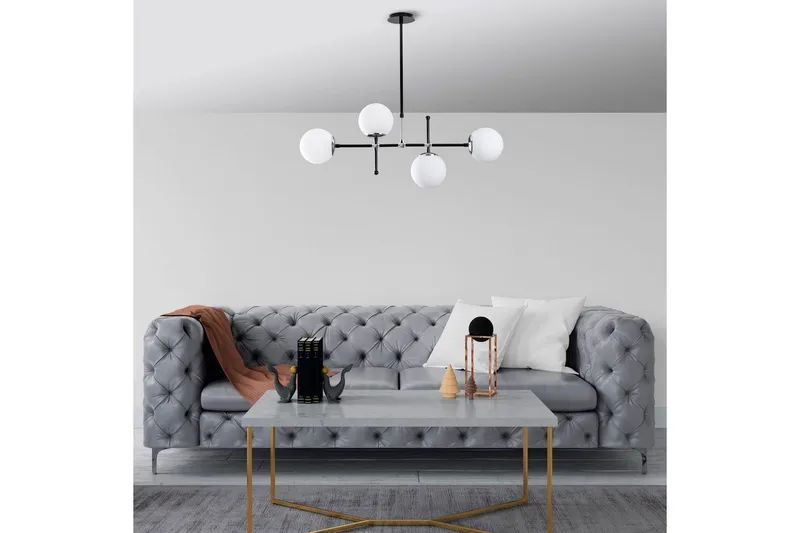 Taklampa Narwani Ulamere Svart / Vit - Svart/Vit - Belysning - Lampor & belysning inomhus - Fönsterlampa