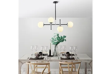 Taklampa Narwani Ulamere Svart / Vit - Svart/Vit - Belysning - Lampor & belysning inomhus - Fönsterlampa