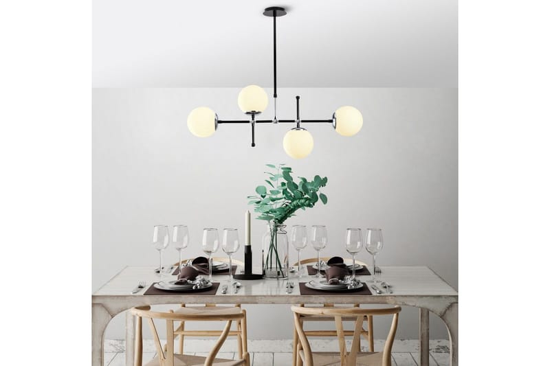 Taklampa Narwani Ulamere Svart / Vit - Svart/Vit - Belysning - Lampor & belysning inomhus - Fönsterlampa
