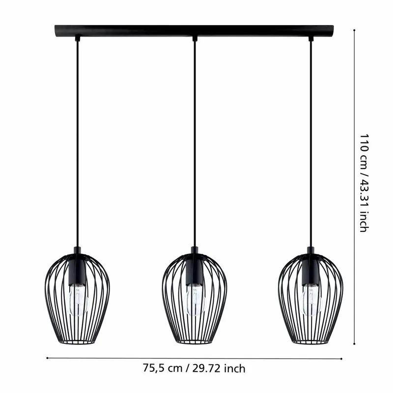Taklampa Newtown med 3 Lampor - 16 cm - Belysning - Lampor & belysning inomhus - Fönsterlampa