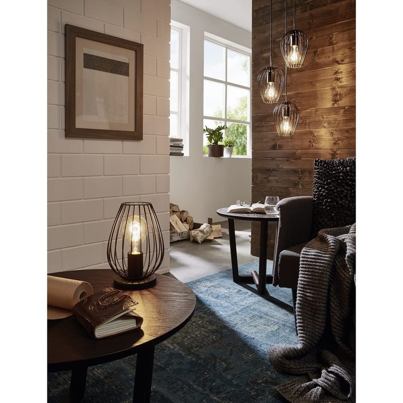 Taklampa Newtown Rund med 3 Lampor - 38 cm - Belysning - Lampor & belysning inomhus - Fönsterlampa