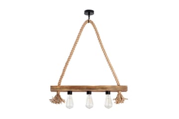 Taklampa Nira Trä ( 60 x 9 cm) - Ljusfärgat trä - Belysning - Lampor & belysning inomhus - Fönsterlampa