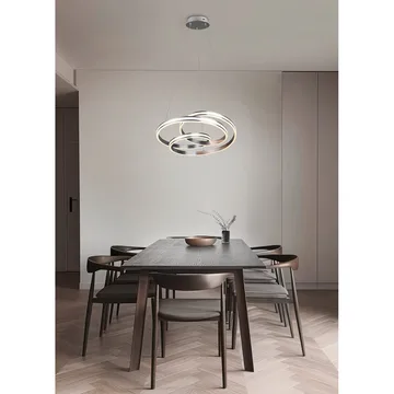 Taklampa Nuria - Borstad stål - Belysning - Lampor & belysning inomhus - Fönsterlampa