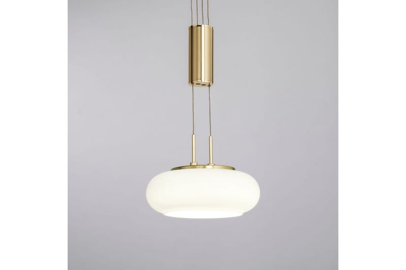 Taklampa Q-Etienne - 20x200x65 cm, Matt mässing - Belysning - Lampor & belysning inomhus - Fönsterlampa