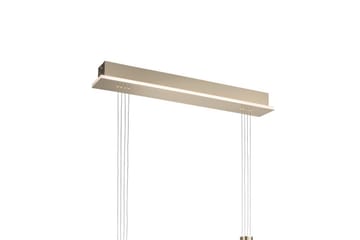 Taklampa Q-Etienne - 20x200x65 cm, Matt mässing - Belysning - Lampor & belysning inomhus - Fönsterlampa