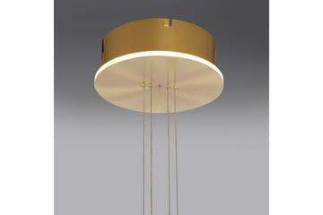 Taklampa Q-Etienne - 35x200x35 cm, Matt mässing - Belysning - Lampor & belysning inomhus - Fönsterlampa