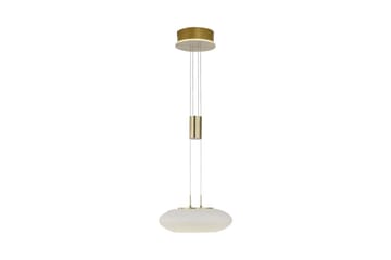 Taklampa Q-Etienne - 35x200x35 cm, Matt mässing - Belysning - Lampor & belysning inomhus - Fönsterlampa