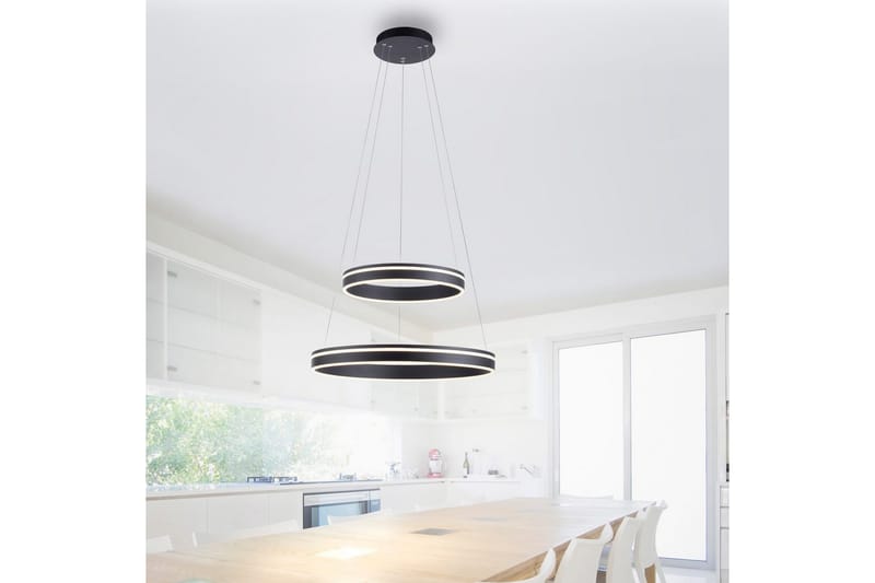 Taklampa Q-Vito - 59x200x59 cm, Antracit - Belysning - Lampor & belysning inomhus - Fönsterlampa