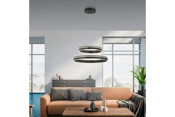 Taklampa Q-Vito - 59x200x59 cm, Antracit - Belysning - Lampor & belysning inomhus - Fönsterlampa