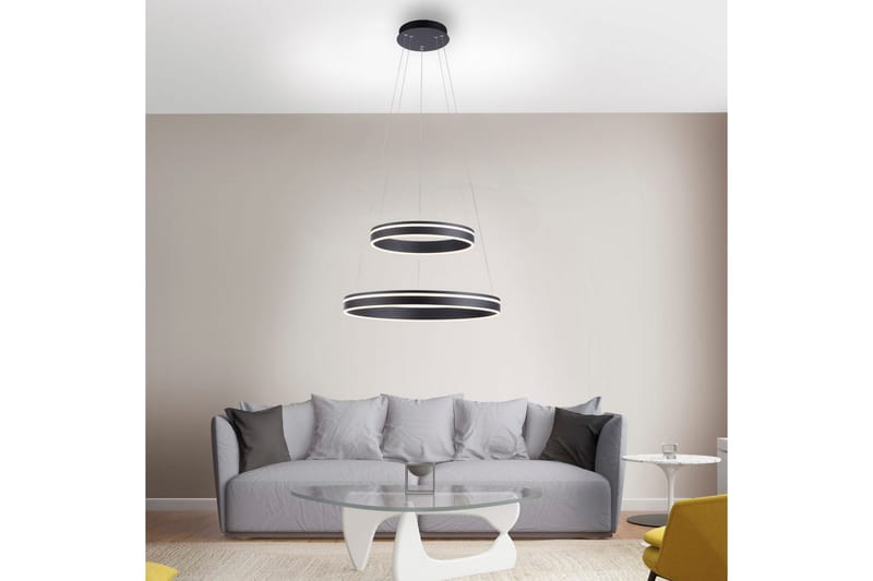 Taklampa Q-Vito - 59x200x59 cm, Antracit - Belysning - Lampor & belysning inomhus - Fönsterlampa