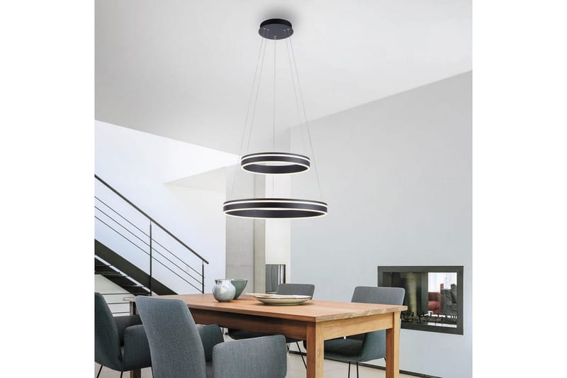 Taklampa Q-Vito - 59x200x59 cm, Antracit - Belysning - Lampor & belysning inomhus - Fönsterlampa