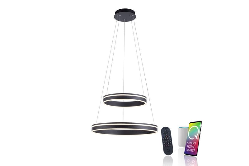 Taklampa Q-Vito - 59x200x59 cm, Antracit - Belysning - Lampor & belysning inomhus - Fönsterlampa