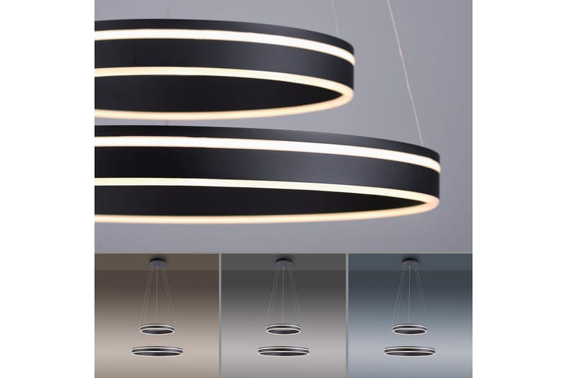 Taklampa Q-Vito - 59x200x59 cm, Antracit - Belysning - Lampor & belysning inomhus - Fönsterlampa