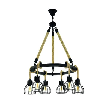 Taklampa Rampside Rund med 6 Lampor - 76 cm - Belysning - Lampor & belysning inomhus - Fönsterlampa