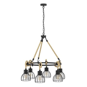 Taklampa Rampside Rund med 6 Lampor - 76 cm - Belysning - Lampor & belysning inomhus - Fönsterlampa