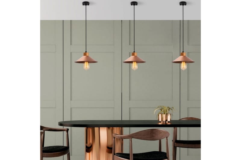 Taklampa Rate 3 Koppar - Koppar - Belysning - Lampor & belysning inomhus - Fönsterlampa