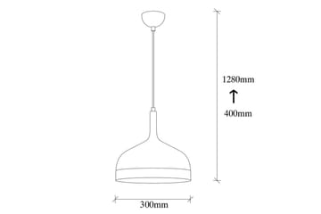 Taklampa Revan Svart / Rany - Guld/Svart - Belysning - Lampor & belysning inomhus - Fönsterlampa
