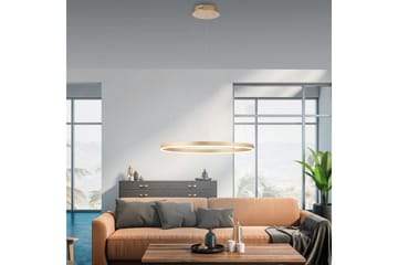 Taklampa Ritus - 58,5x120x58,5 cm, Matt mässing - Belysning - Lampor & belysning inomhus - Fönsterlampa
