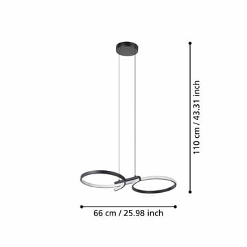 Taklampa Serpins - 30 cm - Belysning - Lampor & belysning inomhus - Fönsterlampa