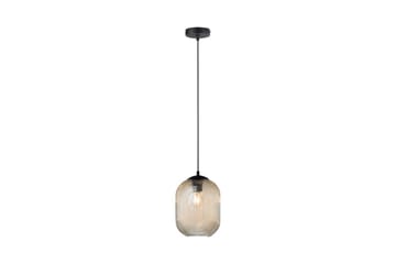 Taklampa Shitake - 20x150x20 cm, Bärnsten - Belysning - Lampor & belysning inomhus - Fönsterlampa