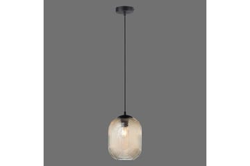 Taklampa Shitake - 20x150x20 cm, Bärnsten - Belysning - Lampor & belysning inomhus - Fönsterlampa