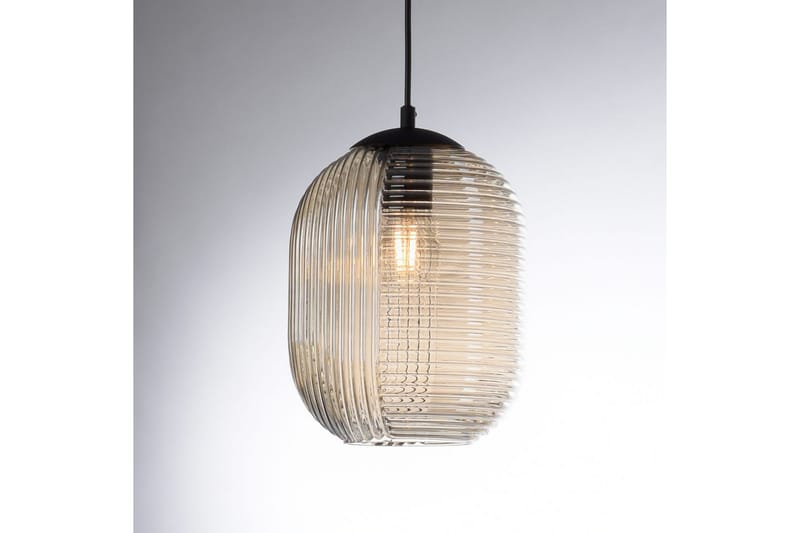 Taklampa Shitake - 20x150x20 cm, Bärnsten - Belysning - Lampor & belysning inomhus - Fönsterlampa